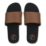 Seales Slide - Mens Slider - Black/Tan