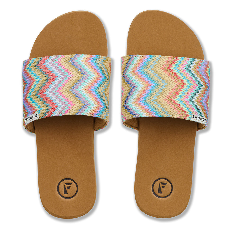 K Bay Slide - Womens Slider - Latte Brown