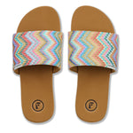 K Bay Slide - Womens Slider - Latte Brown