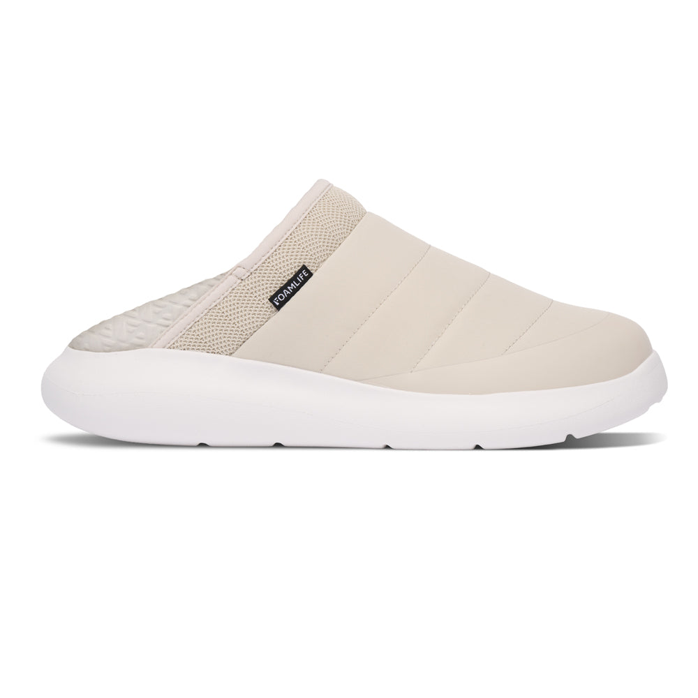 Slyde - Men's Insulated Slip-On Shoes – Light Beige