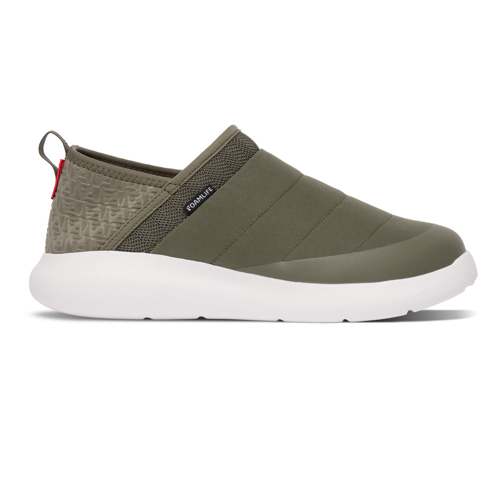 Slyde - Men's Insulated Slip-On Shoes – Olive