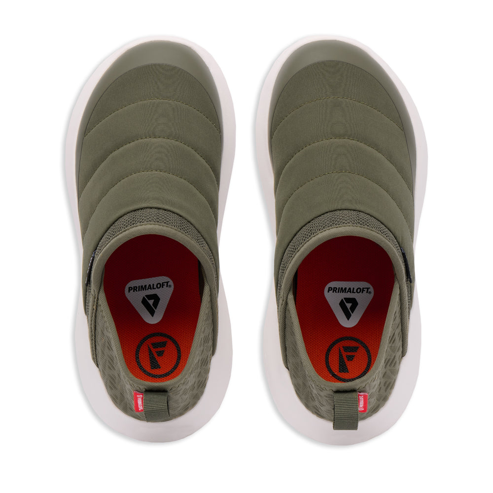 Slyde - Women's Insulated Slip-On Shoes – Olive