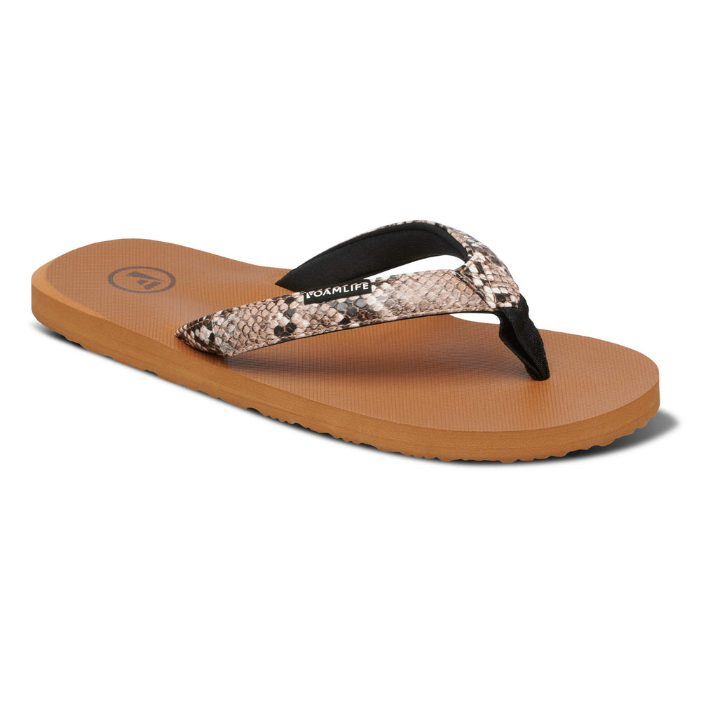 Selene - Womens Flip Flops - Latte Brown