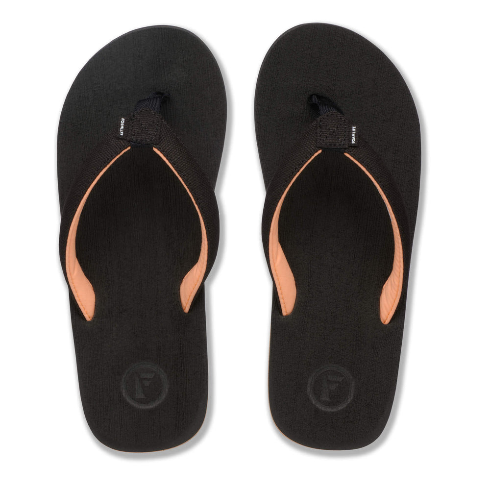 Wahoo - Womens Flip Flops - Black
