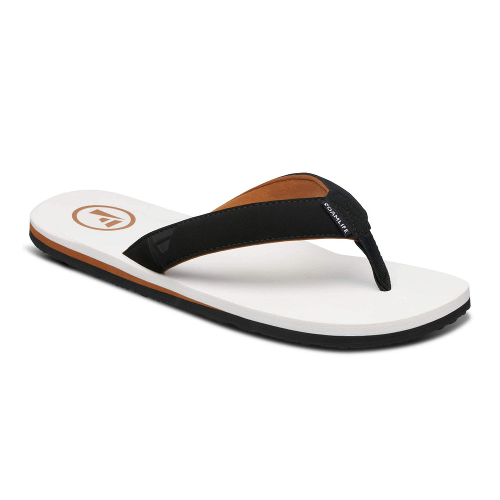 Traa SC - Mens Flip Flops - White