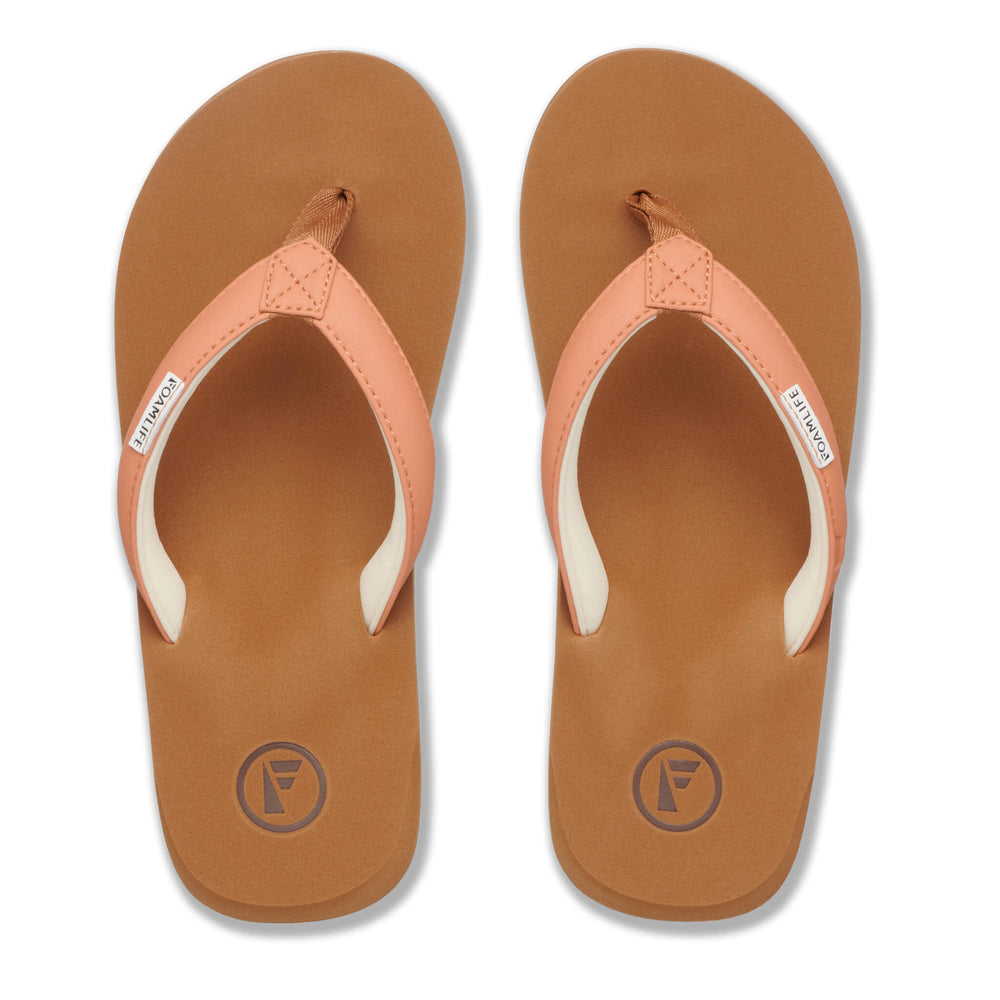
                  
                    Seales SC - Womens Flip Flops - Brown/Pink Apricot
                  
                