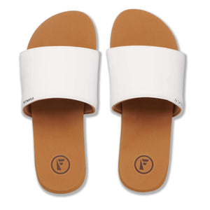 
                  
                    Seales Slide - Womens Slider - Latte Brown/White
                  
                