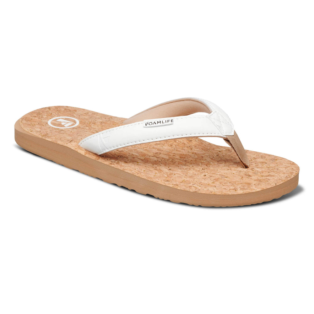 Goldie - Womens Flip Flops - Sand