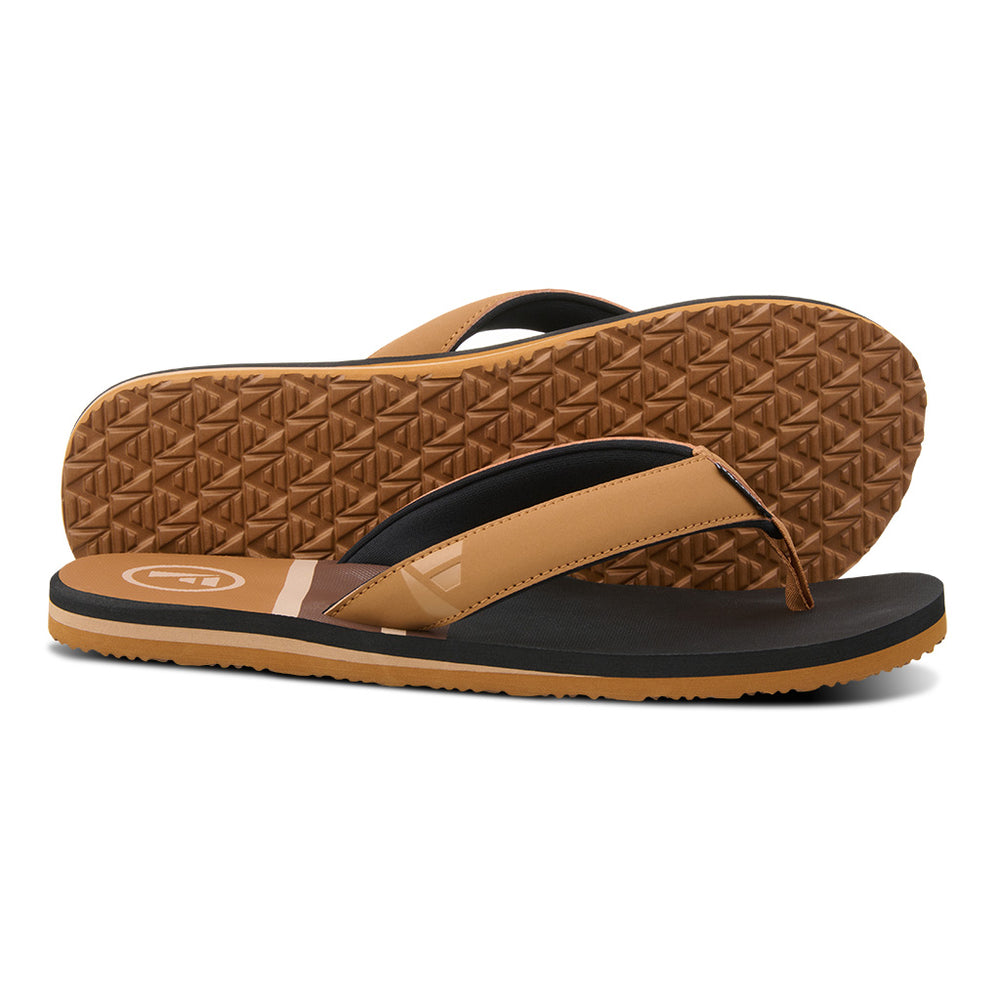 
                  
                    Rullen SC - Mens Flip Flops - Tan
                  
                